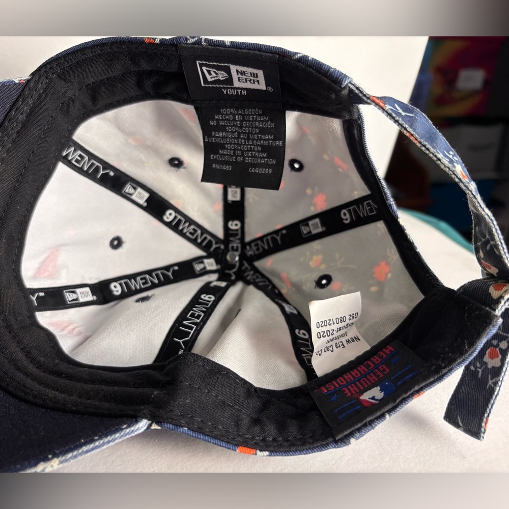 New Era Rare Floral Print Houston Astros Cap Kids Youth Size - Picture 3 of 6